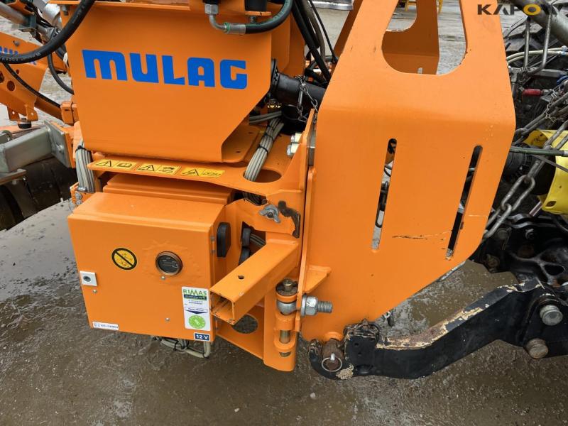 New Holland T6.150 tractor with Mulac arm mower 47