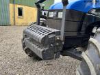 New Holland TS 115 with Bomford arm mower 9