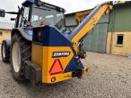 New Holland TS 115 with Bomford arm mower 54