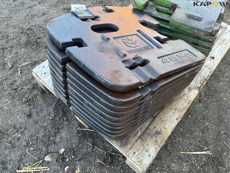 New Holland weight blocks 8