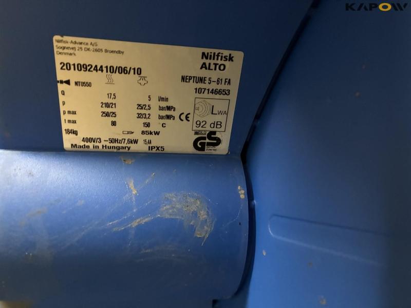 Nilfisk alto Neptun 5FA hot water cleaner 8