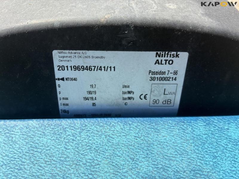 Nilfisk alto Poseidon 7 high pressure cleaner 9