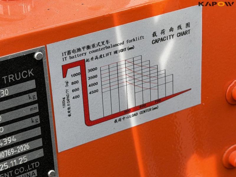 Noelift TKE10-30 forklift 32