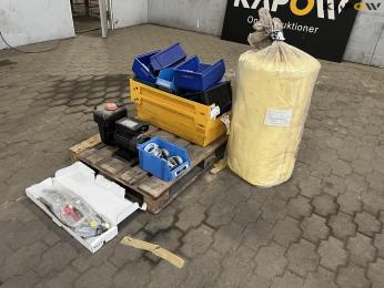 Oil pump with handle and miscellaneous