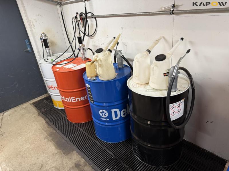 Oil drums with contents 1