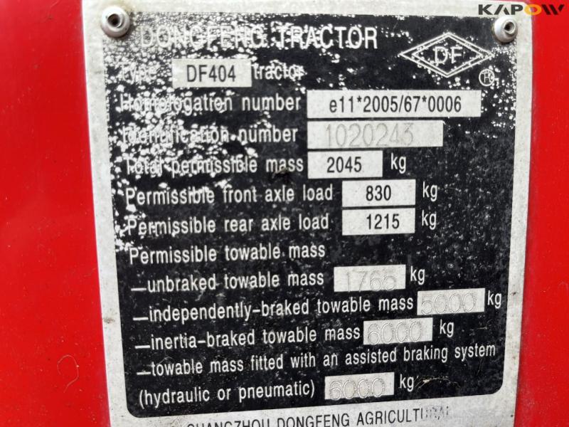ONJ 440 tractor with front loader 27