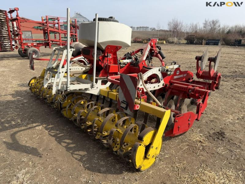 Pöttinger terradisc 4001 harrow with seed equipment 5