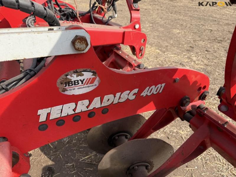Pöttinger terradisc 4001 harrow with seed equipment 31