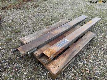 Pallet fork extension