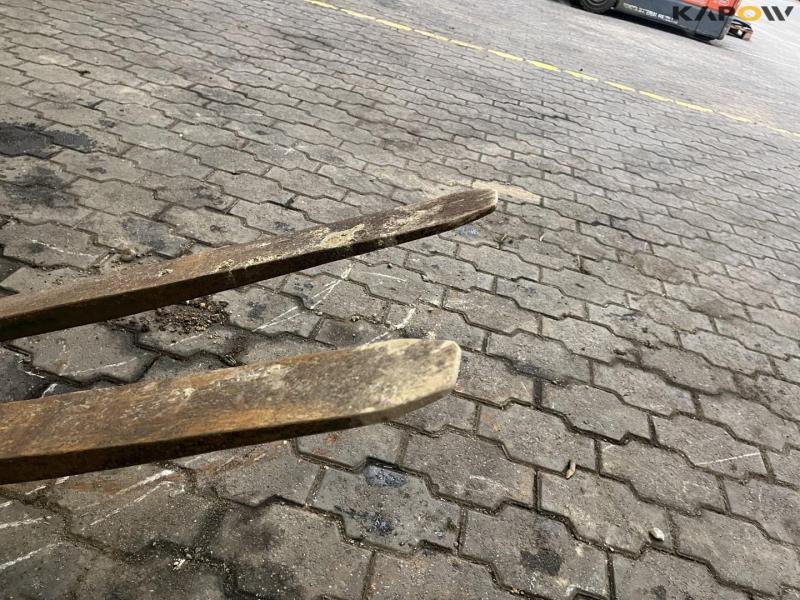 Pallet forks with Euro hitch 9