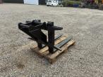 Pallet forks with excavator hitch 4