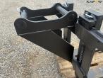 Pallet forks with excavator hitch 18
