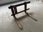 Pallet forks with Hydrema hitch 3