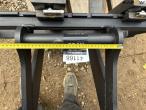 Pallet forks with Hydrema hitch 8