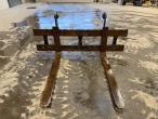 Pallet forks with Volvo Hitch 2