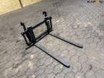 Pallet forks with Weidemann hitch 3