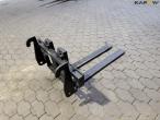 Pallet forks with Weidermann hitch 5