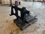 Pallet forks with Hydrema hitch 5