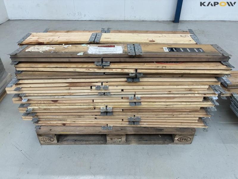 Pallet frames for half and full pallets 14