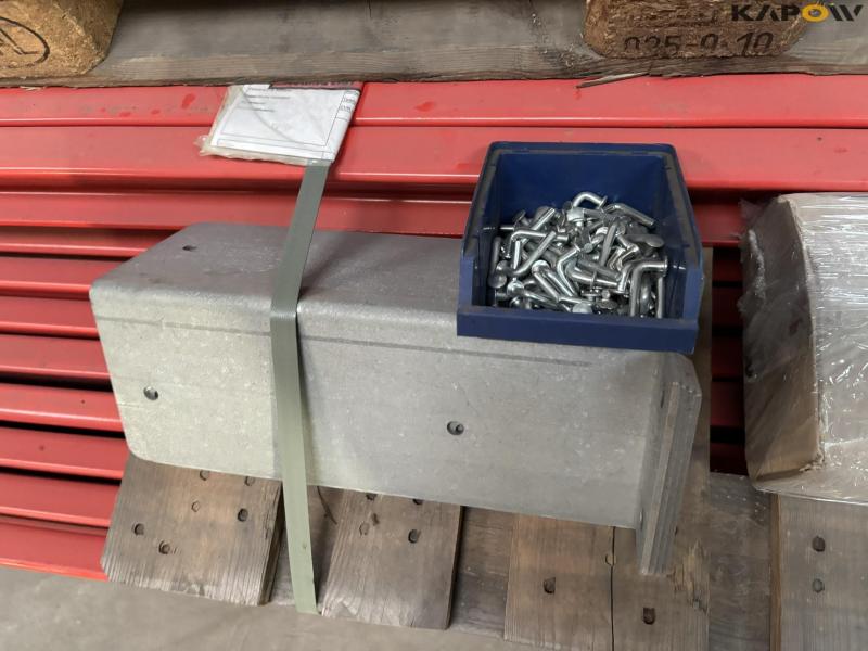 Pallet rack 5 compartments 11