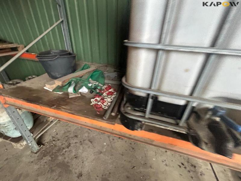 Pallet rack with contents 9