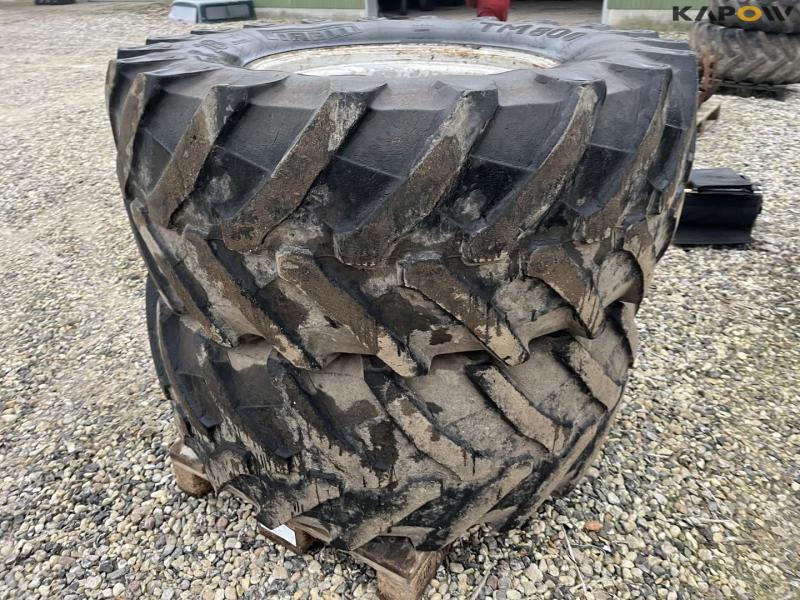 Pirelli 540/65-R28 complete wheels 7