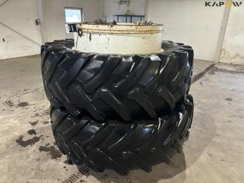 Pirelli 580/70-R42 twin wheels