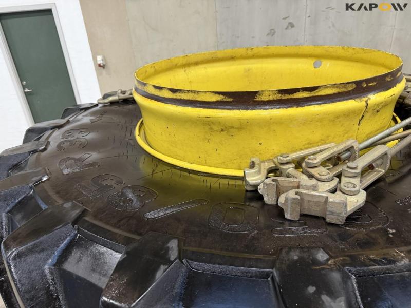 Pirelli 650/85-R38 twin wheels 6