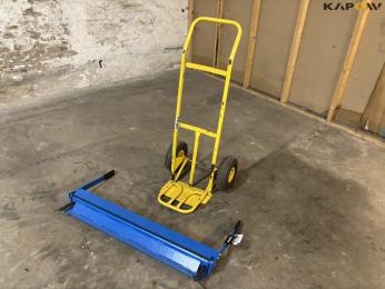 Sheet metal trestle and sack truck