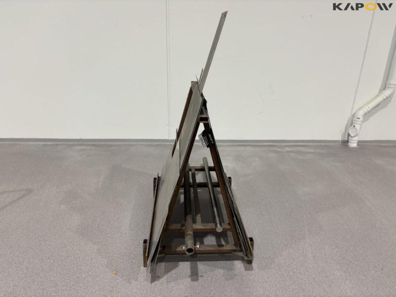 Record rack with contents 2