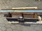 Grader beam 195 for mini excavator 7