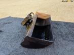 Grader bucket with Hydrema hitch 4