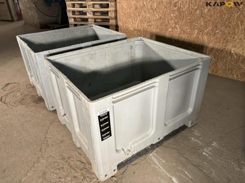 Plastic boxes for trucks - 2 pcs. 6