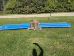 Plastic pipe for field irrigation 140mm 2