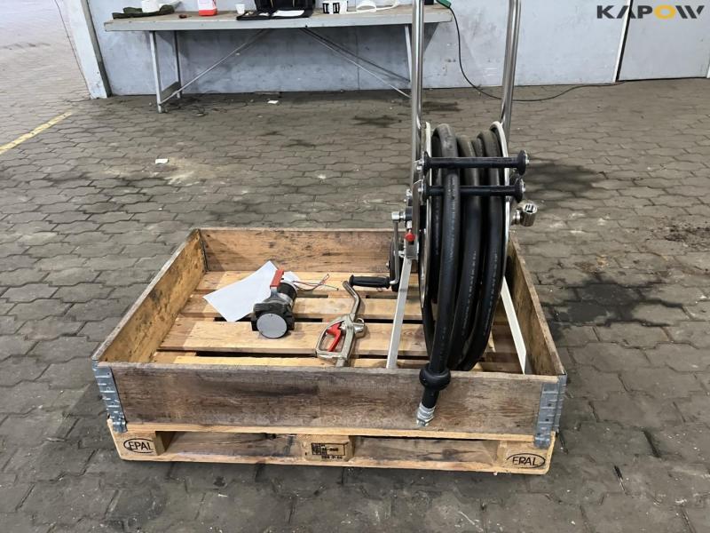 Raash hose reel with pump - New 8