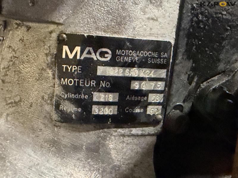 Tool carrier with cylinder mower 33