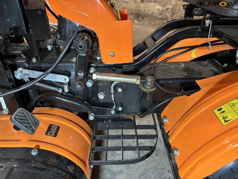 Tool carrier with tiller 33