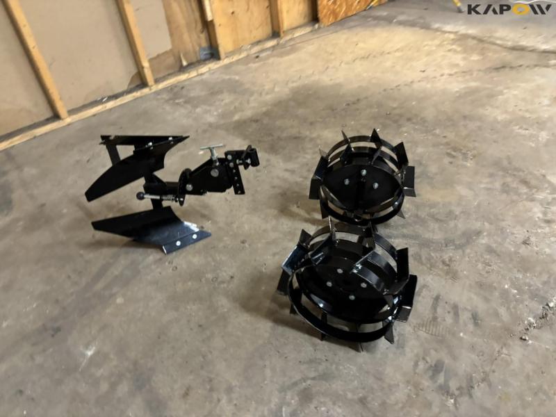 Tool carrier with tiller 53