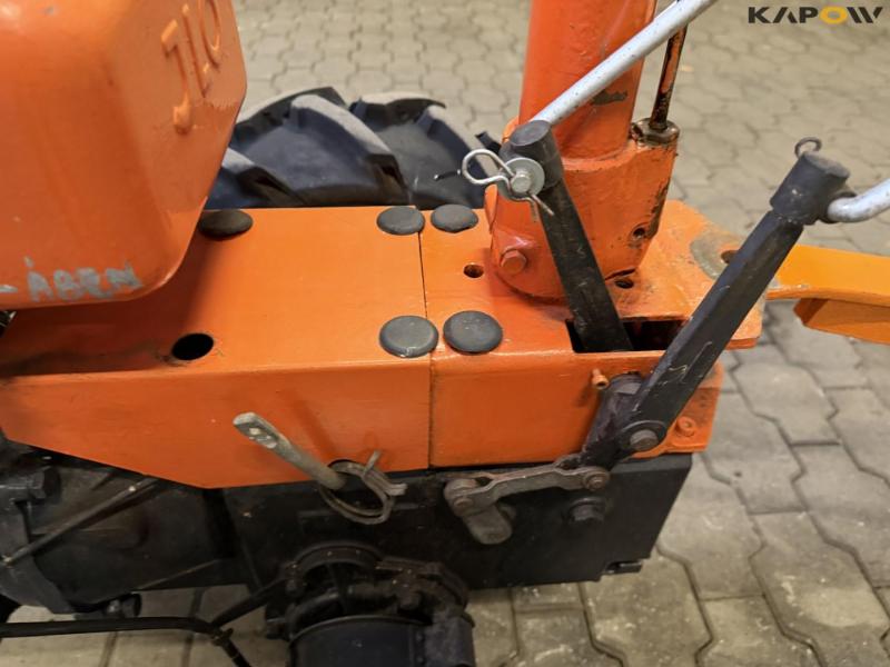 Tool carrier with harrow 16