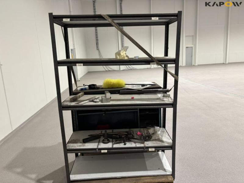 Shelving and workshop table 4