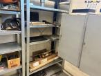 Shelves and cabinets with contents 5