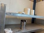 Shelves and cabinets with contents 33