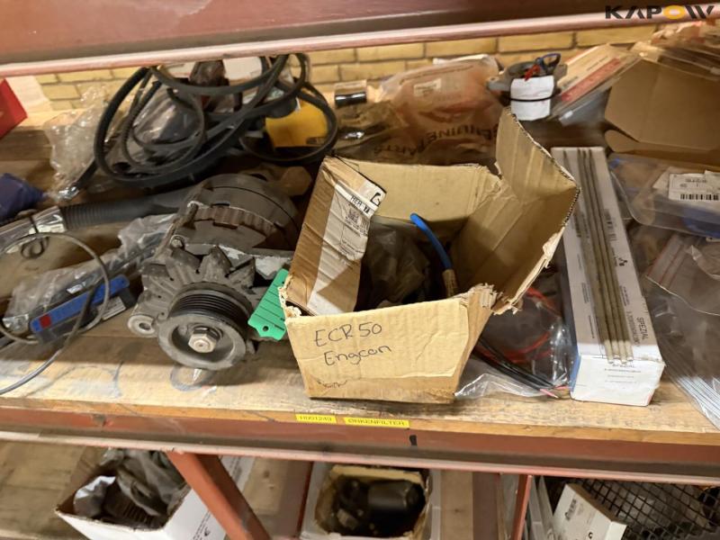 Spare parts and shelving 25