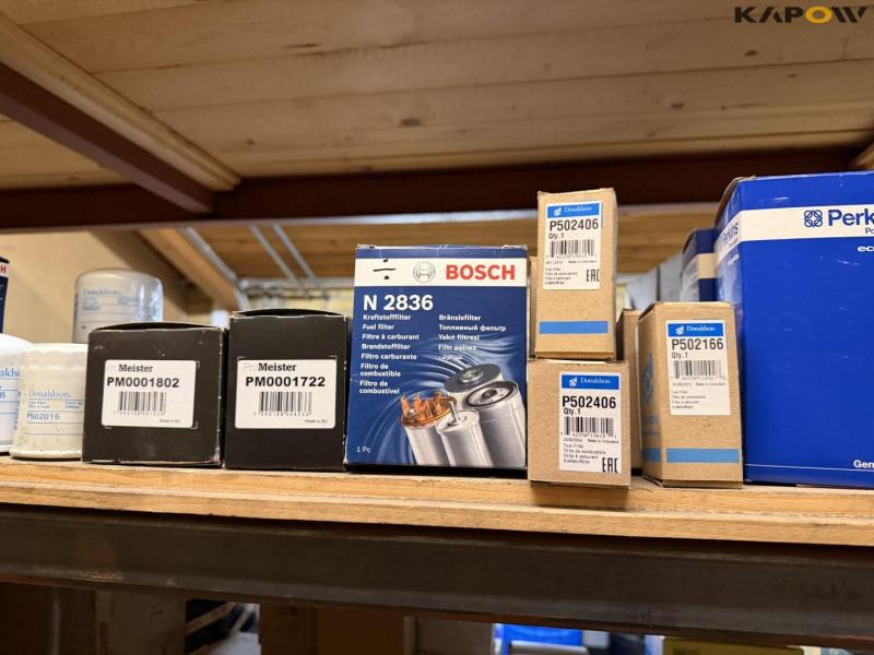 Spare parts and shelving 38