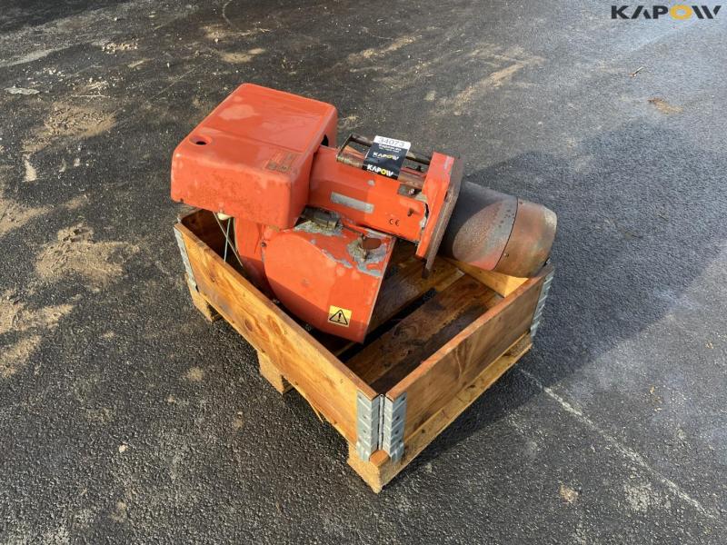 Riello oil boiler for drying cart 3