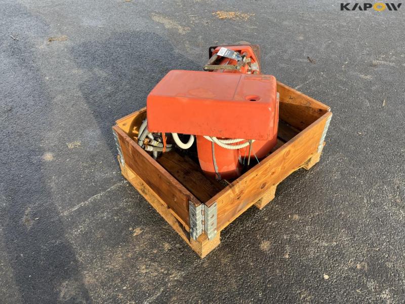 Riello oil boiler for drying cart 5