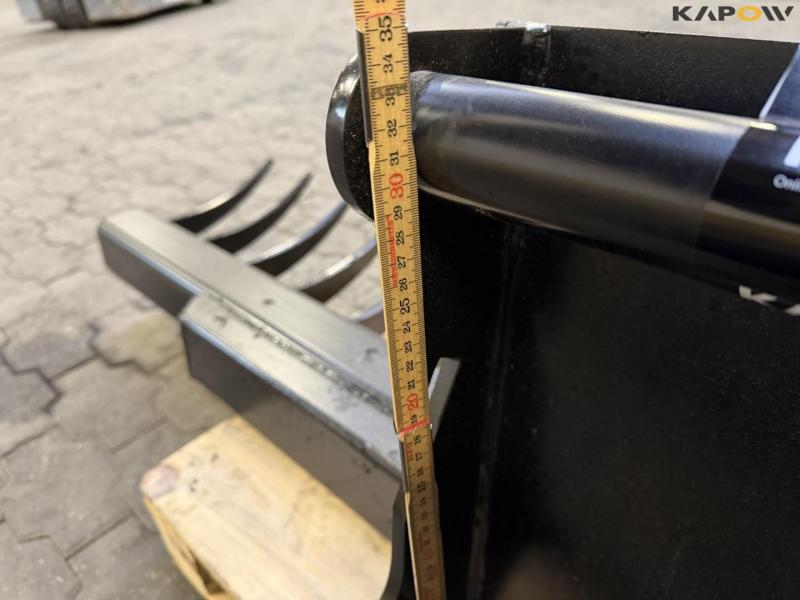 Rake with Hydrema hitch 9