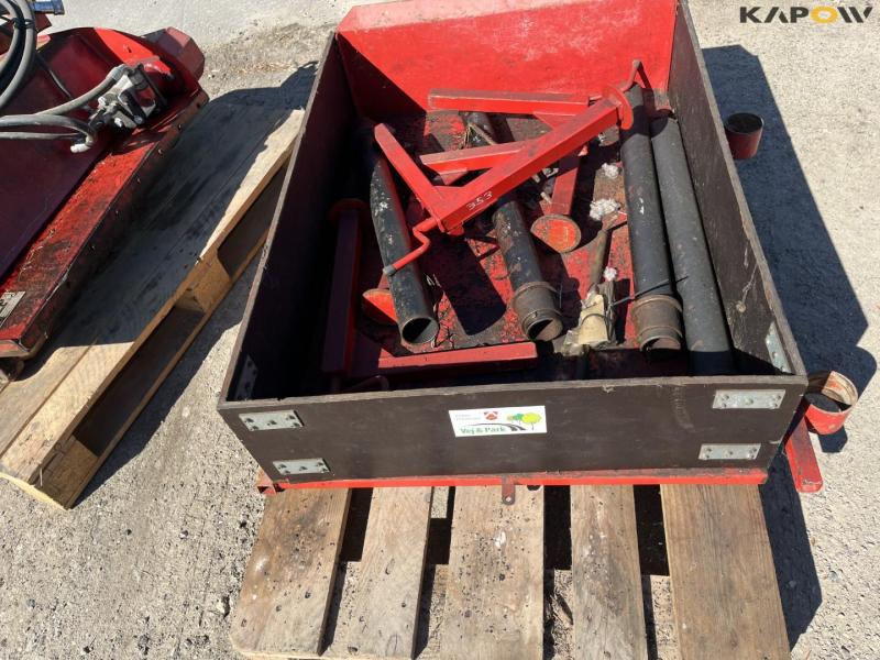 Rotair R80 tool carrier with Lorenzati 800 flail mower 23