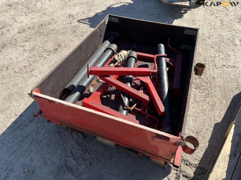 Rotair R80 tool carrier with Lorenzati 800 flail mower 24