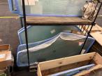 Window glass for machines 31